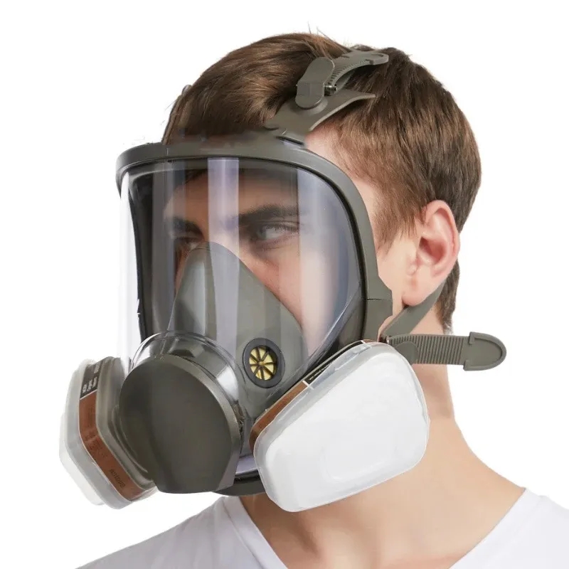 Large Size 6800 Gas Mask Full  - Kn95 Respirator Mask avaliação e preço