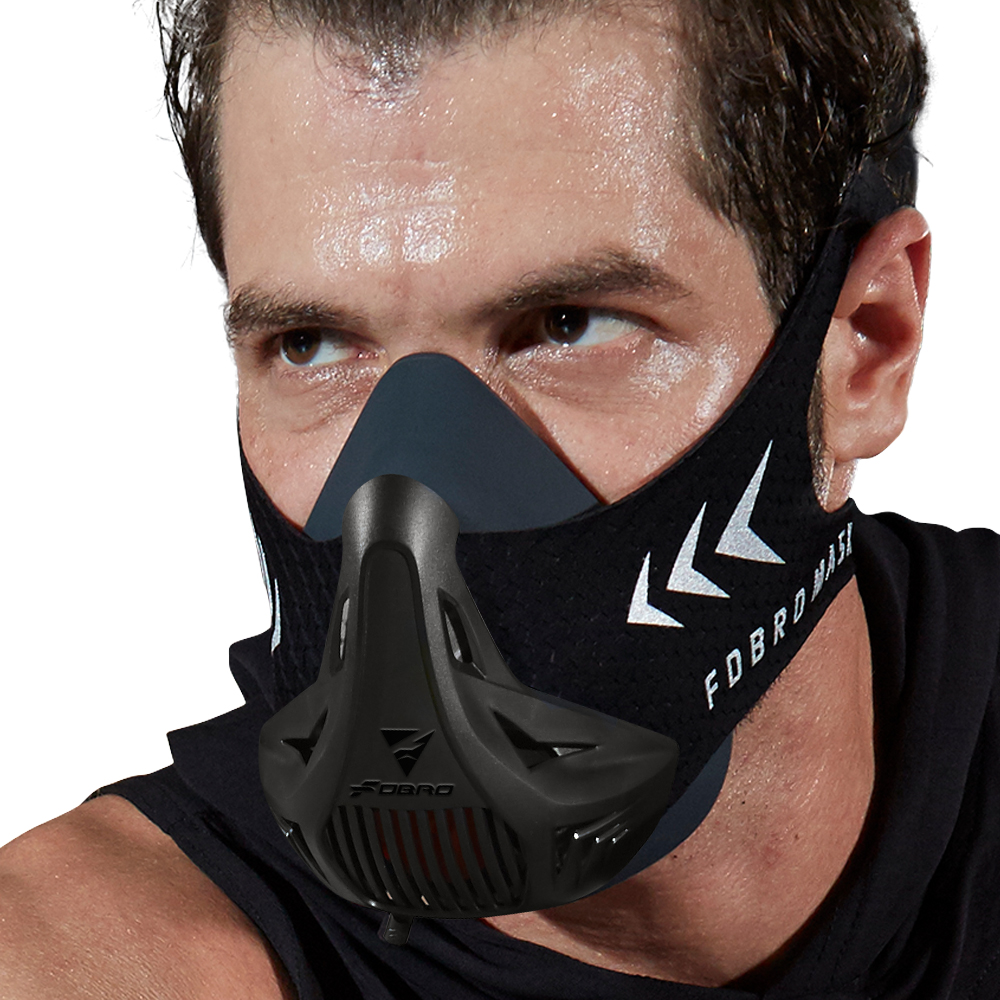 Sports Mask Elevation Running  - Black Face Mask Pack avaliação e preço
