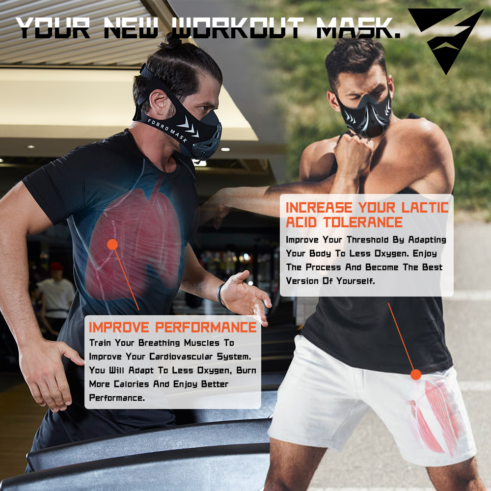 Sports Mask Elevation Running  - Black Face Mask Pack avaliação e preço
