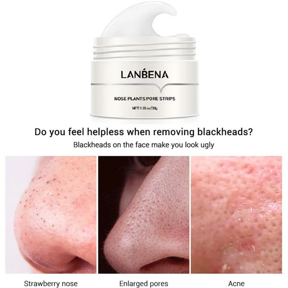Nose Blackhead Remover Cream P - Black Face Mask Pack avaliação e preço