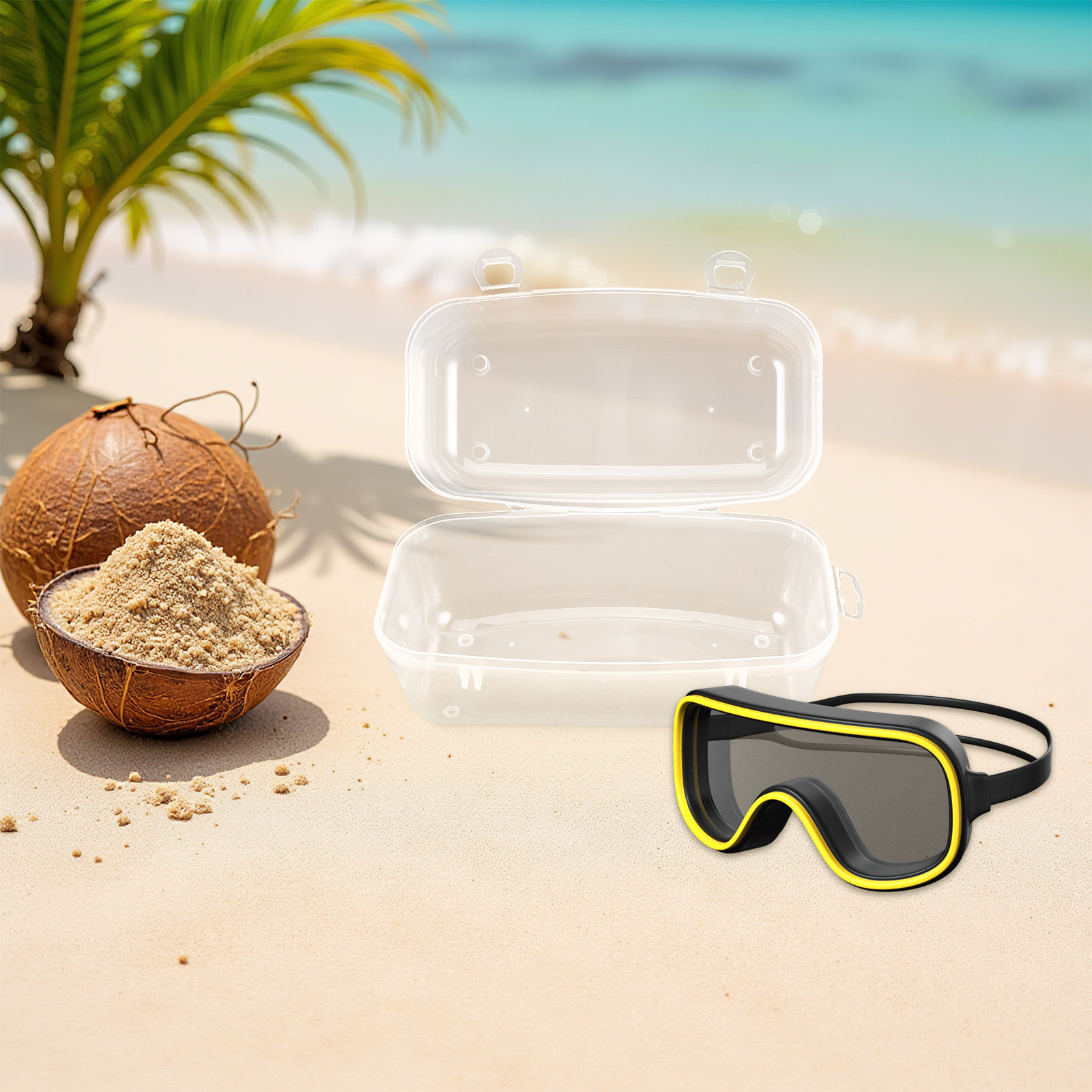 Diving Masks Case Portable Har - Mask Case Hard Shell avaliação e preço