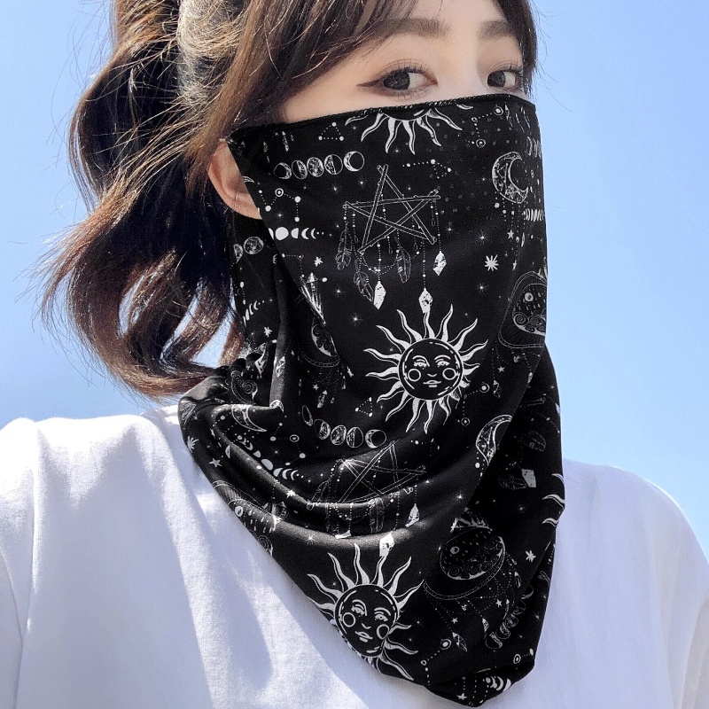 Full Face Cycling Mask Ice Sil - Sports Mask Breathable avaliação e preço