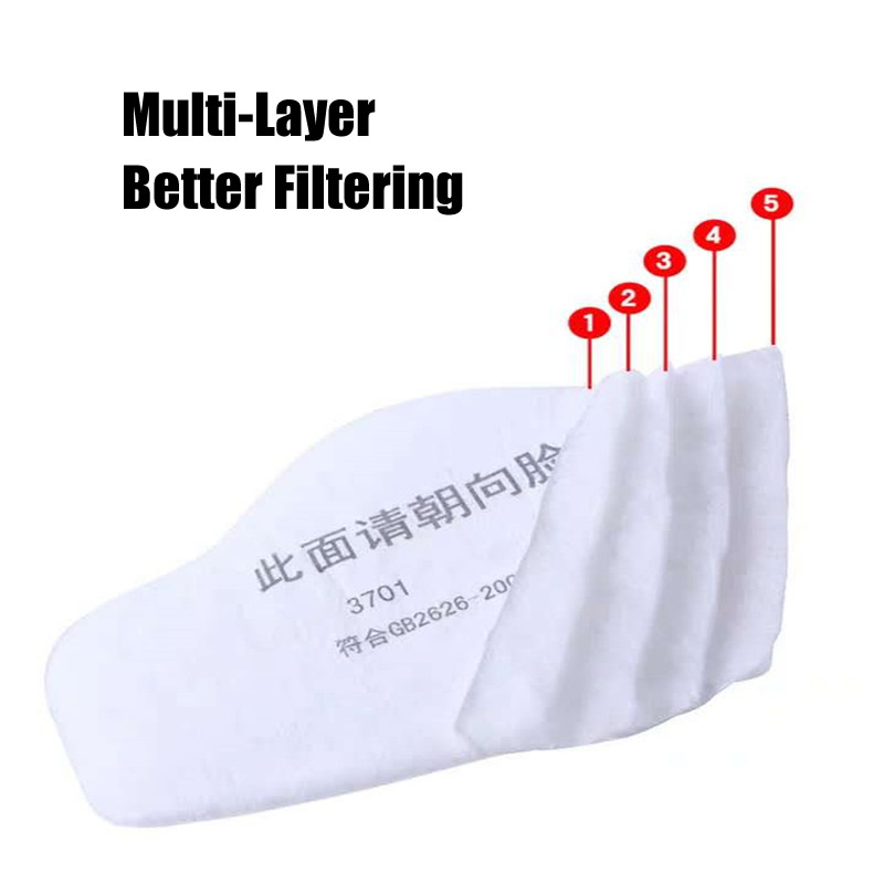 3701 Particle Cotton Filter Fo - Dust Mask Construction avaliação e preço