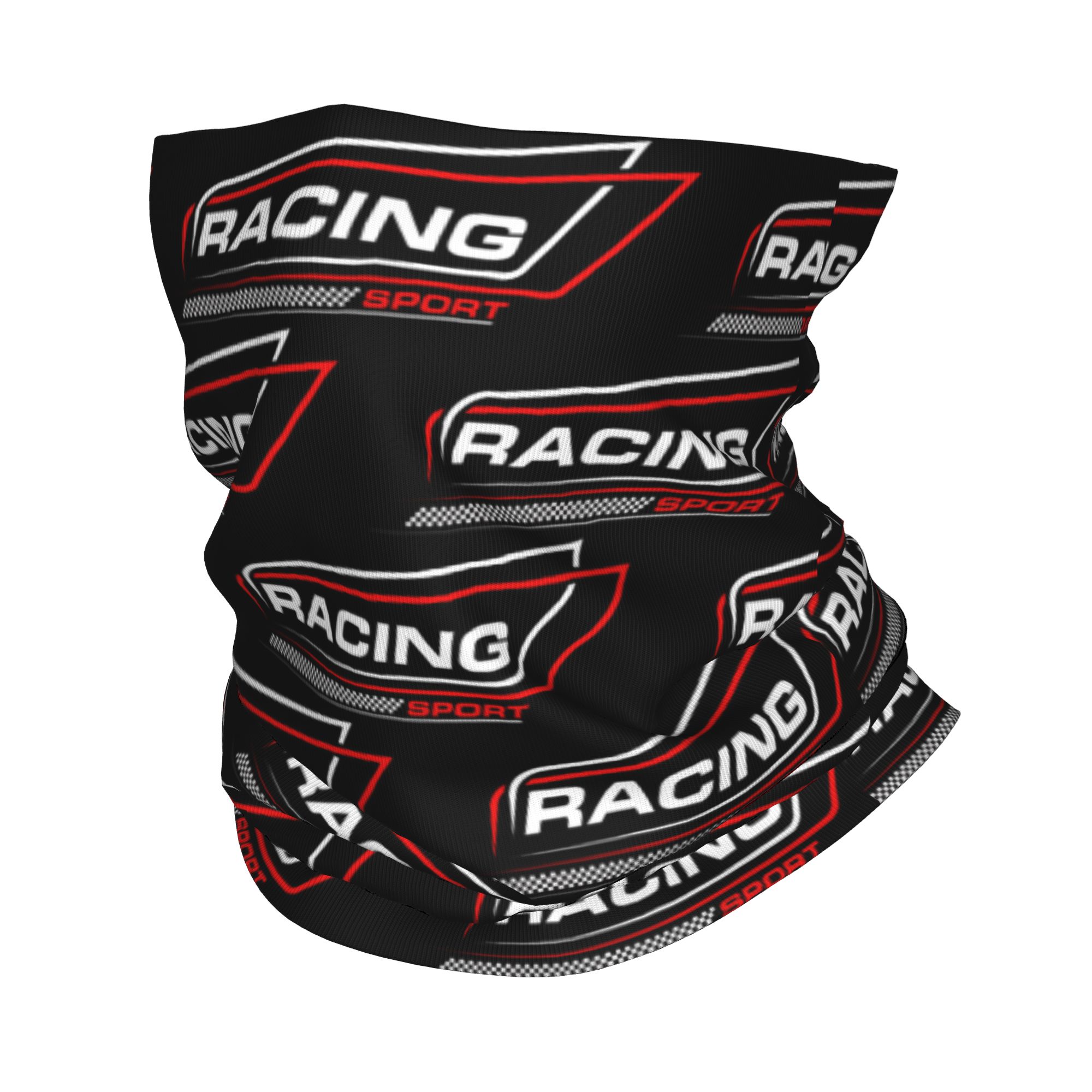 Custom Racing Speed Race Banda - Neck Gaiter Face Cover avaliação e preço