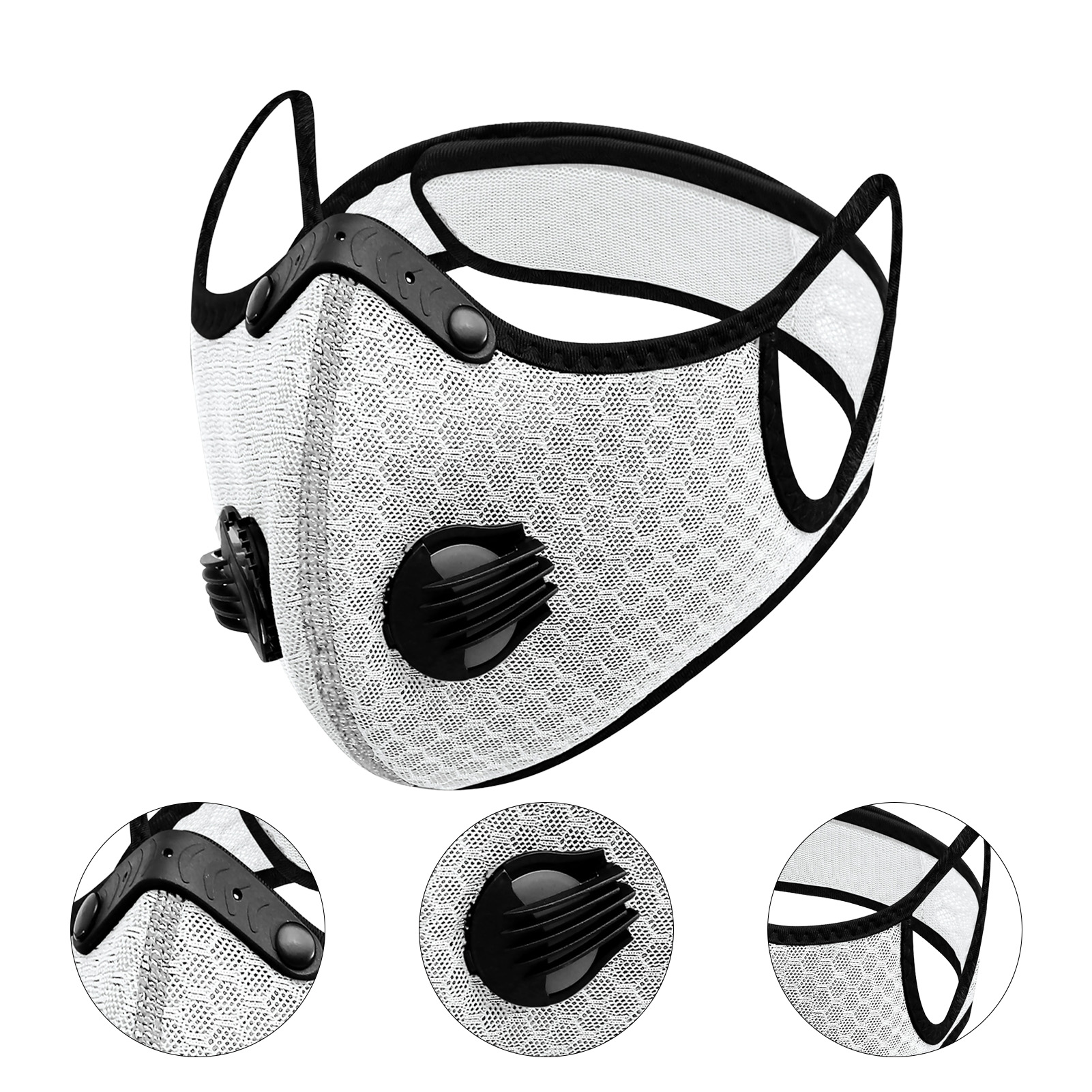 Unisex Windproof Riding Mask A - Anti Pollution Mask avaliação e preço