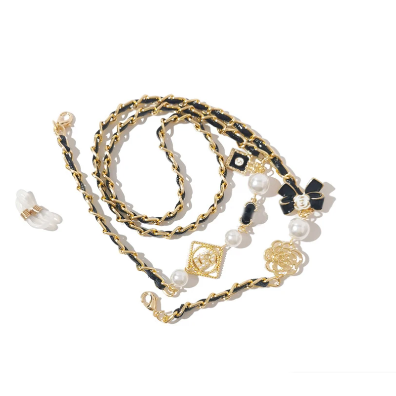 Vintage Pearl Glasses Chain An - Mask Chain Holder avaliação e preço