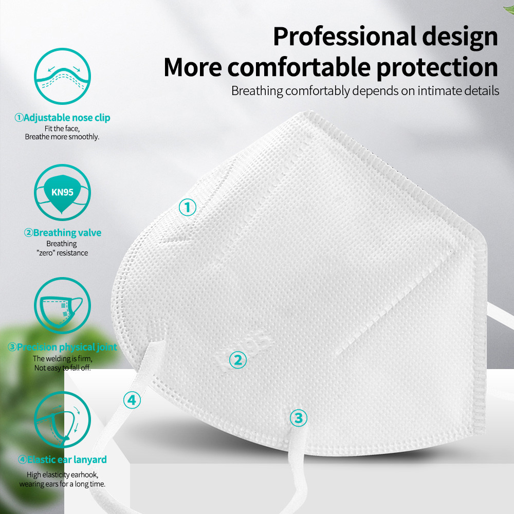FFP2 Face Mask KN95 Facial Mas - Kn95 Respirator Mask avaliação e preço