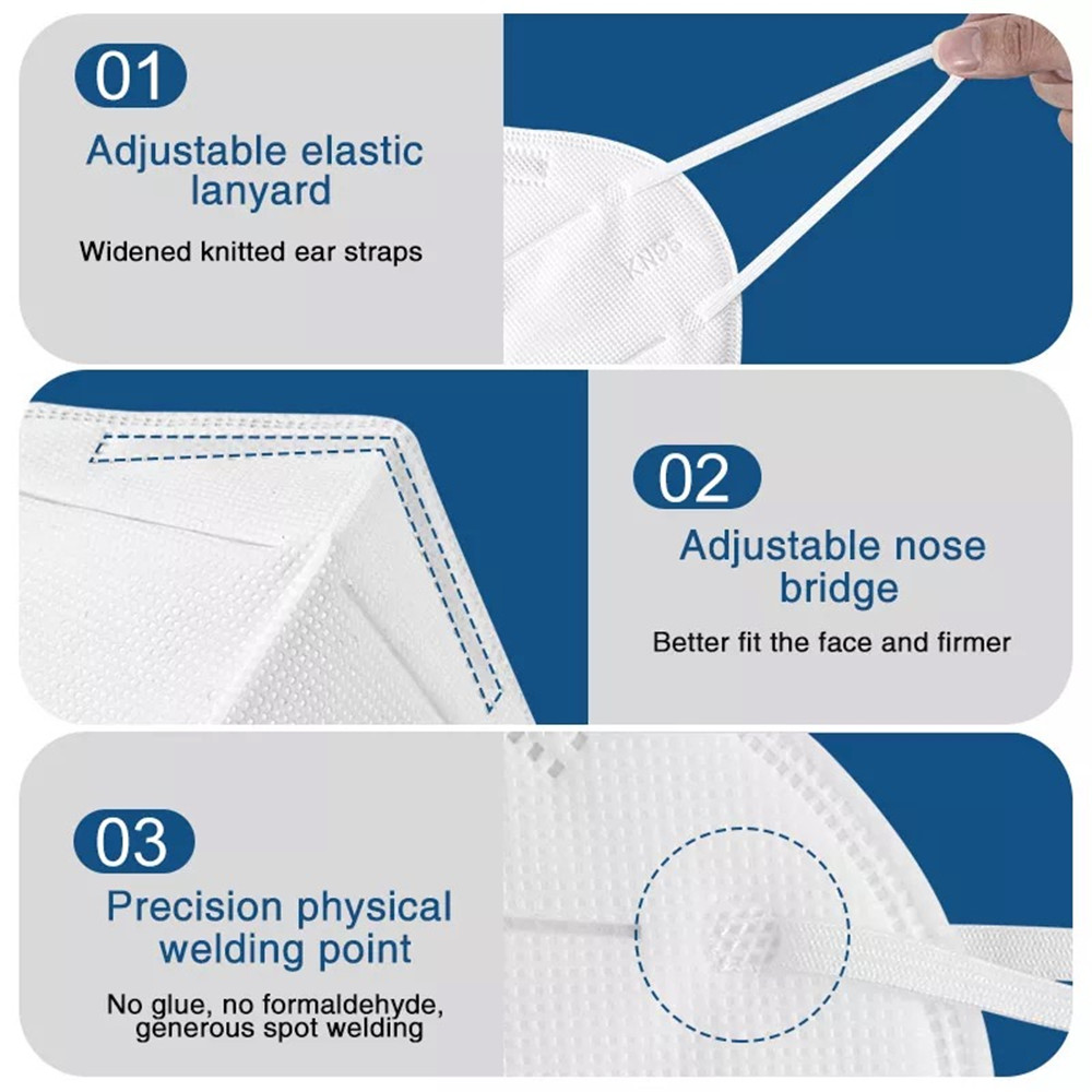 FFP2 Face Mask KN95 Facial Mas - Kn95 Respirator Mask avaliação e preço