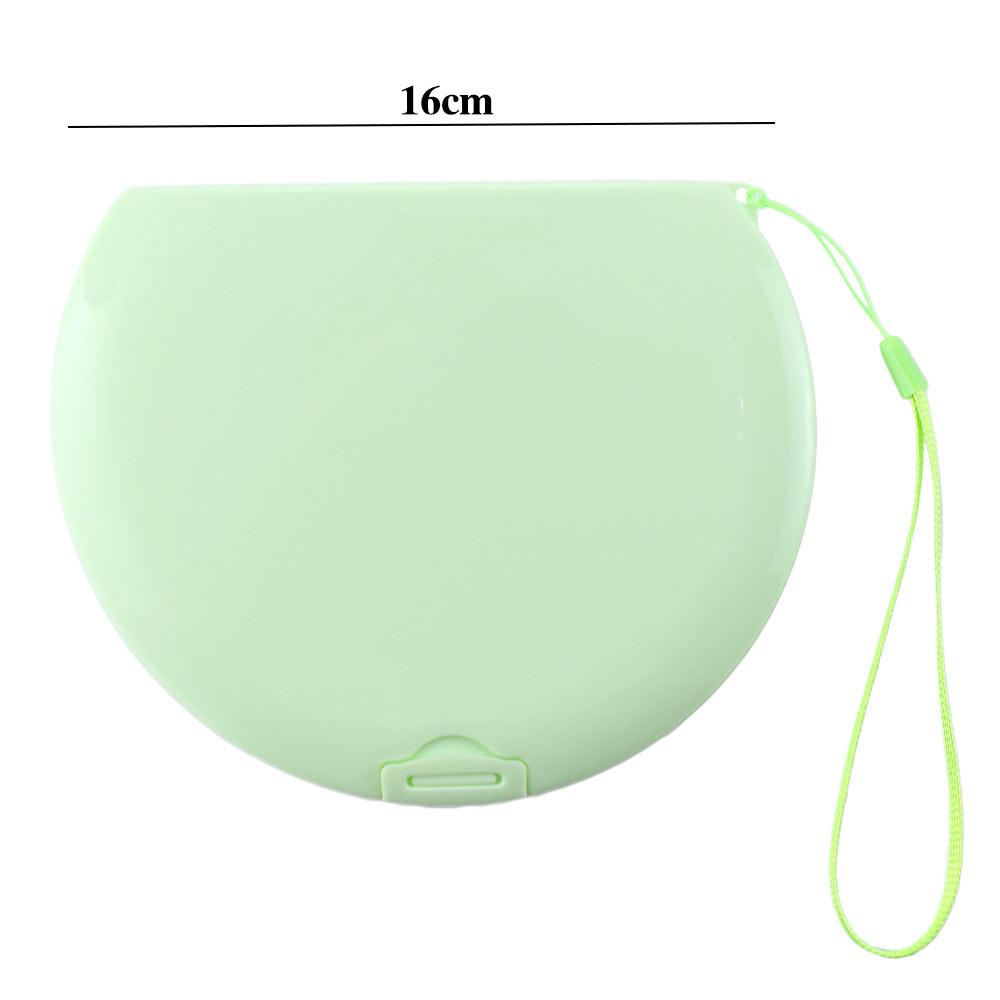 Unisex Portable Semicircle Fac - Face Mask Storage Box avaliação e preço