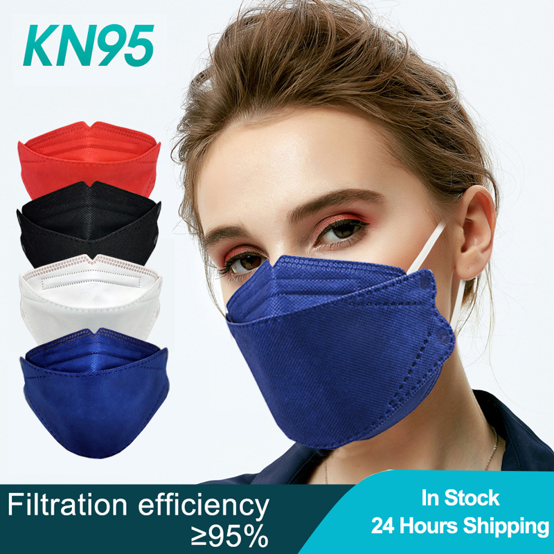 Quality 4 Layers Colors Mascar - Kn95 Respirator Mask avaliação e preço
