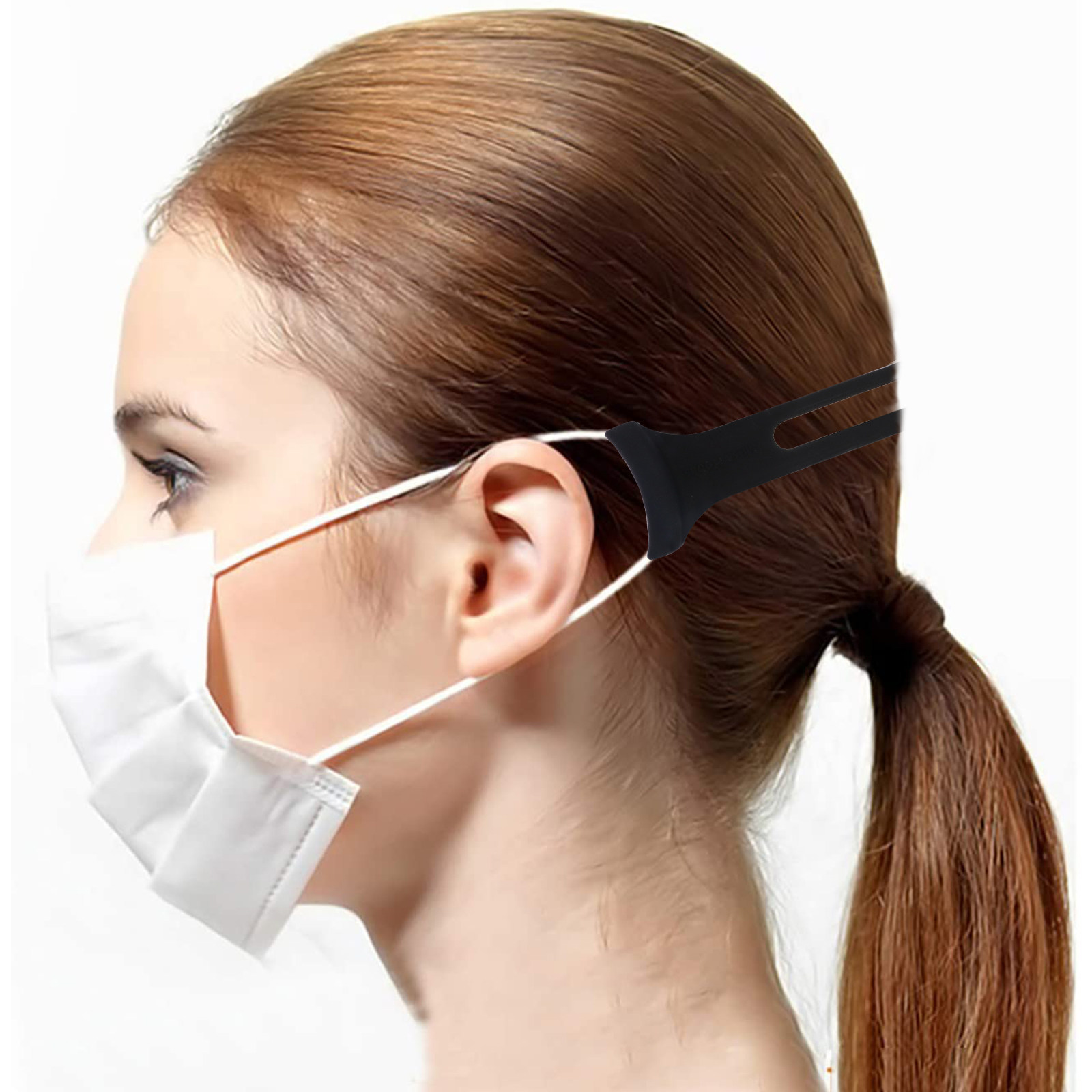 3Pcs Lightweight Silicone Mask - Mask Ear Saver Strap avaliação e preço