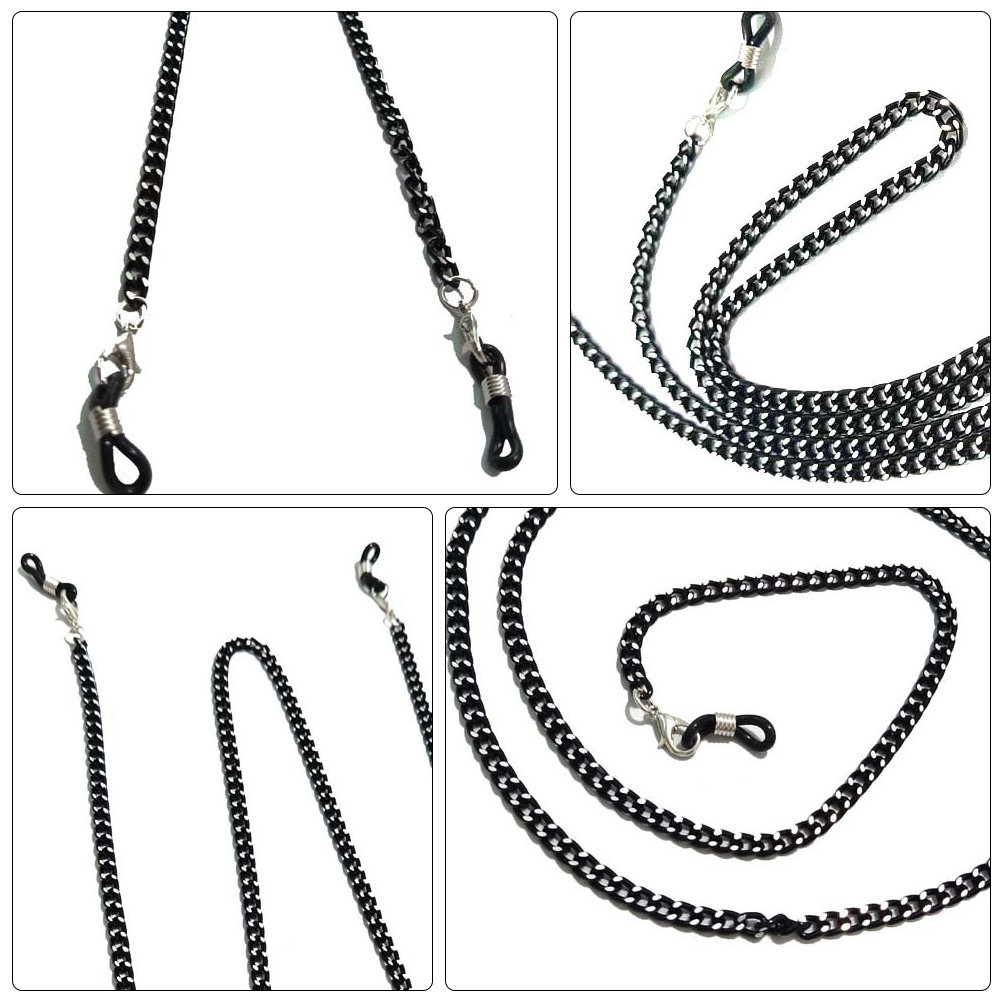 1Pcs Multipurpose Black Mask C - Mask Chain Holder avaliação e preço