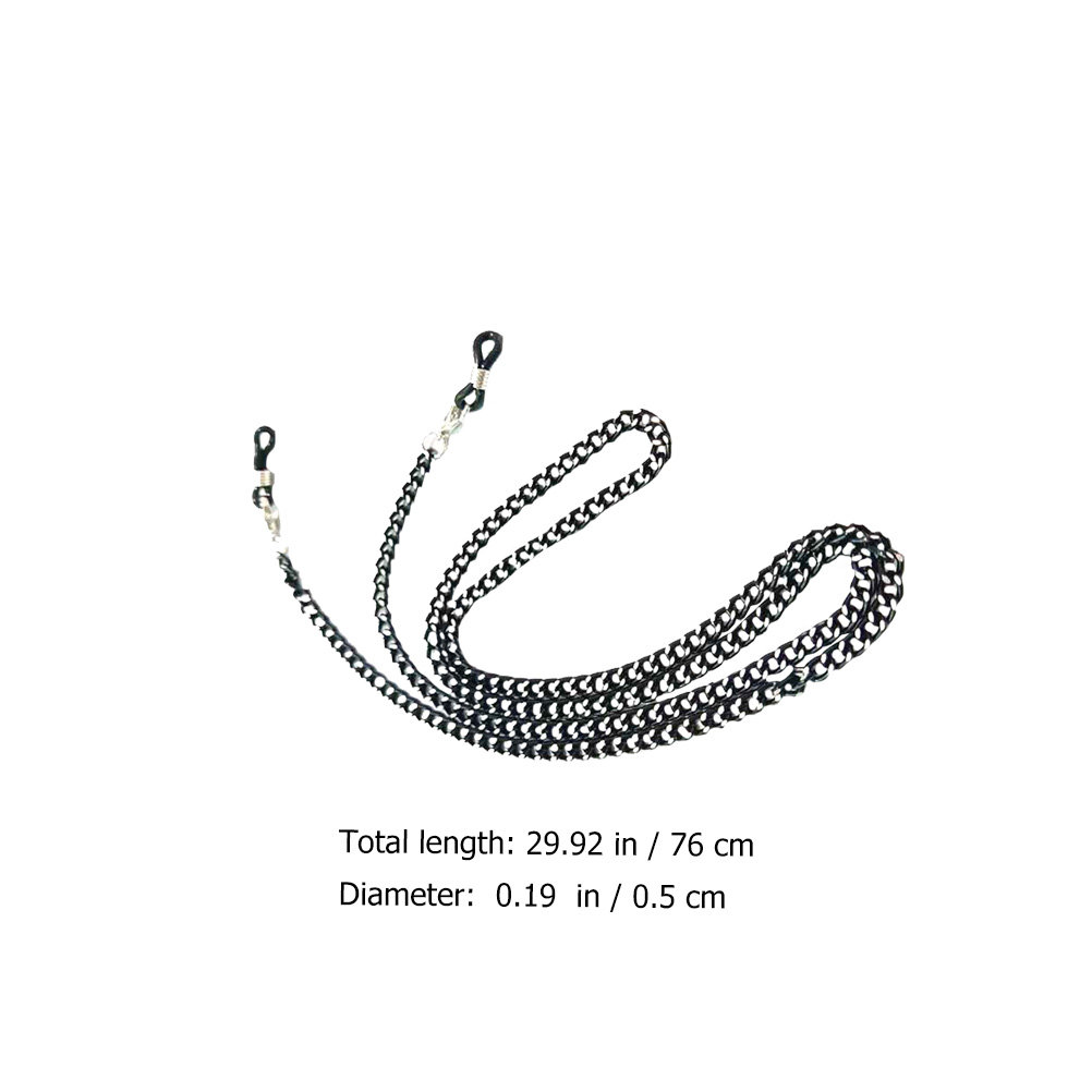 1Pcs Multipurpose Black Mask C - Mask Chain Holder avaliação e preço