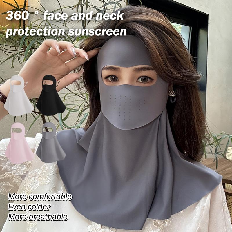 Summer Ice Silk Face Gini Full - Sports Mask Breathable avaliação e preço
