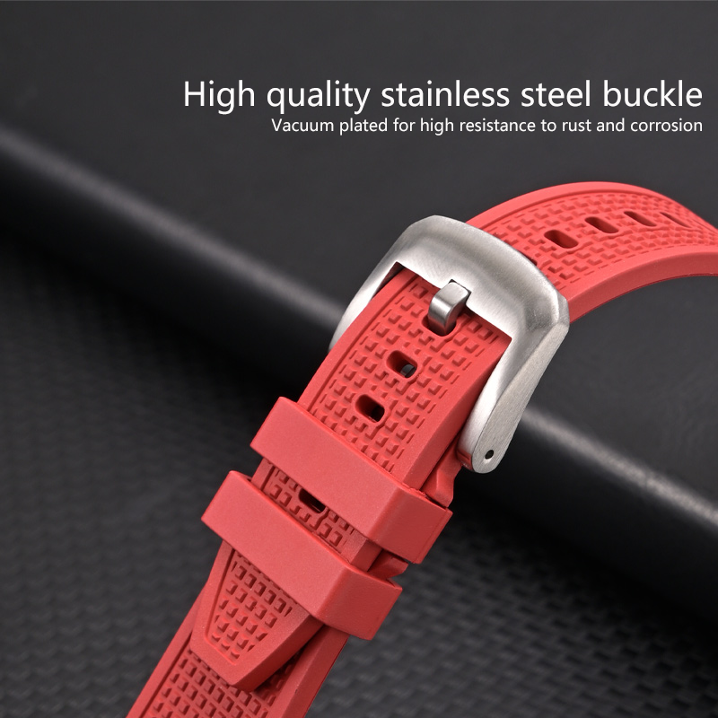 27mm Silicone Watch Strap For  - Kn95 Respirator Mask avaliação e preço