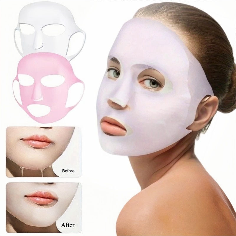 1/2PCS 3D Reusable Wrinkle Smo - Silicone Mask Bracket avaliação e preço