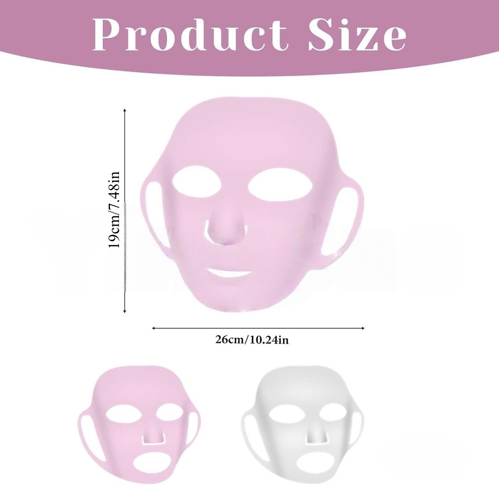 1/2PCS 3D Reusable Wrinkle Smo - Silicone Mask Bracket avaliação e preço