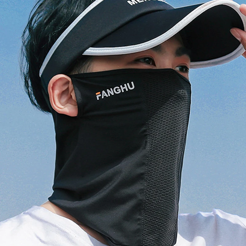 Breathable Mesh Sun Protection - Sports Mask Breathable avaliação e preço